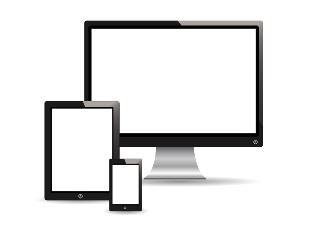 tablet, screen, monitor